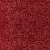Sunflower Caffoy Velvet  Fabric - Barbed Berry - by Morris. Click for more details and a description.