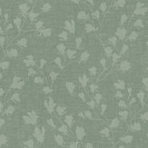 Floral Trail Motif Wallpaper - Salad Leaf - by Galerie. Click for more details and a description.