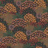 Papier peint Forest Bloom Motif - Mandarine - Galerie. Cliquez pour en savoir plus et lire la description.