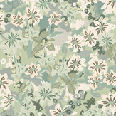 Heura Wallpaper - Green - by Tres Tintas. Click for more details and a description.