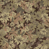 Heura Wallpaper - Dark brown - by Tres Tintas. Click for more details and a description.