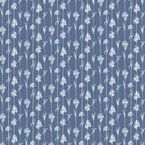 Corola Wallpaper - Blue - by Tres Tintas. Click for more details and a description.
