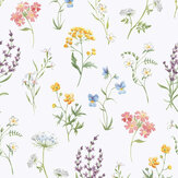 Papier peint Floral Stems - Multicolore - Galerie. Cliquez pour en savoir plus et lire la description.