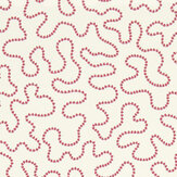 Wiggle Wallpaper - Carnelian / Rose Quartz - by Harlequin