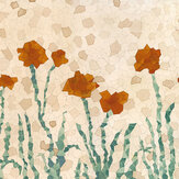 Panoramique Montsi Mural - Orange - Tres Tintas. Cliquez pour en savoir plus et lire la description.