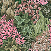 Garden Wall Wallpaper - Coral - by Prestigious. Click for more details and a description.