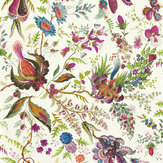Papier peint Wonderland Floral - Spinelle / péridot / perle - Harlequin. Cliquez pour en savoir plus et lire la description.
