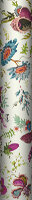Papier peint Wonderland Floral - Spinelle / péridot / perle - Harlequin