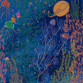 Panoramique Yari Mural - Azul - Tres Tintas. Cliquez pour en savoir plus et lire la description.