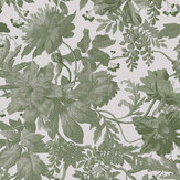 Enzia Wallpaper - Sage - by Graham & Brown. Click for more details and a description.
