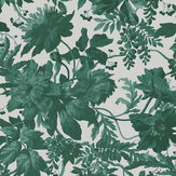 Enzia Wallpaper - Green - by Graham & Brown. Click for more details and a description.