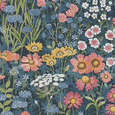 Wallflower Wallpaper - Dusk - by Graham & Brown. Click for more details and a description.