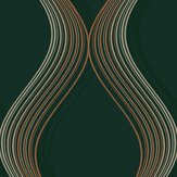 Euphoria Wallpaper - Emerald - by Graham & Brown. Click for more details and a description.