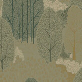 Scandiscape Wallpaper - Sage - by Graham & Brown. Click for more details and a description.