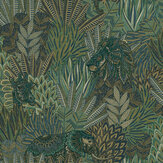 Rainforest Wallpaper - Emerald - by Albany. Click for more details and a description.