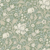 Marian Wallpaper - Sage - by Albany. Click for more details and a description.