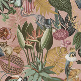 Wonderland Wallpaper - Pink - by Albany. Click for more details and a description.