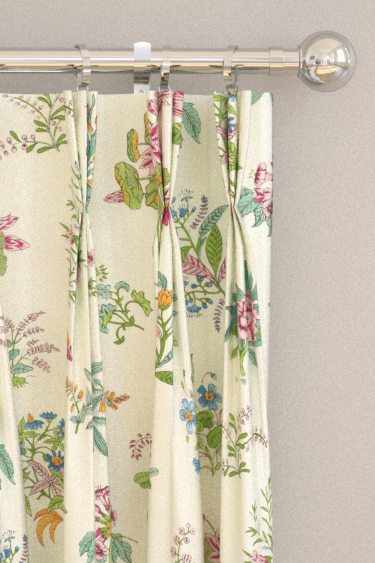Woodland Floral Curtains - Peridot / Ruby / Pearl - by Harlequin. Click for more details and a description.