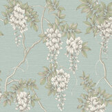 Wisteria Wallpaper - Duck Egg - by Superfresco Easy. Click for more details and a description.