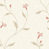 Bellagio Floral Wallpaper - Cream Pink - by Albany. Click for more details and a description.