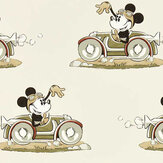 Papier peint Minnie - On the Move - Babyccino - Sanderson. Cliquez pour en savoir plus et lire la description.