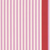 Stripe Wallpaper - Ivory / Pink - by Farrow & Ball. Click for more details and a description.