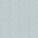 Sweet Alyssum Wallpaper - Pale Seaspray Blue - by Laura Ashley. Click for more details and a description.