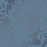 Westbourne Wallpaper - Midnight Blue - by Laura Ashley. Click for more details and a description.