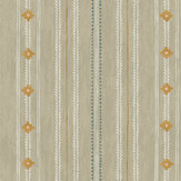 Arrow Stitch Wallpaper - Lichen - by Dado Atelier. Click for more details and a description.