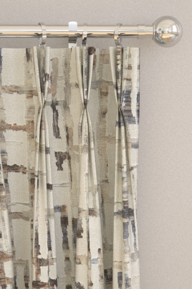 Quadrata Curtains - Ivory - by Clarke & Clarke. Click for more details and a description.