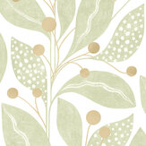 Berry Dot Wallpaper - Artichoke - by Ohpopsi. Click for more details and a description.