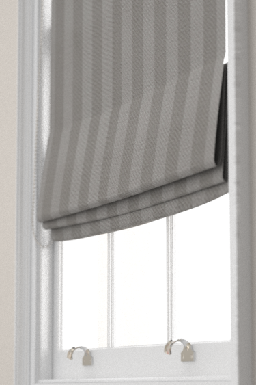 Haldon Blind - Graphite - by Clarke & Clarke. Click for more details and a description.