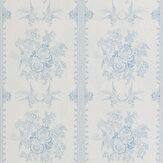 Asiatic Pheasant Wallpaper - China Blue - by Barneby Gates. Click for more details and a description.