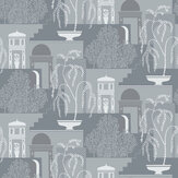 Mimi Wallpaper - Blue - by Boråstapeter. Click for more details and a description.
