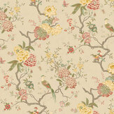 Oriental Bird Wallpaper - Mole - by G P & J Baker. Click for more details and a description.