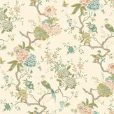 Oriental Bird Wallpaper - Antique - by G P & J Baker. Click for more details and a description.