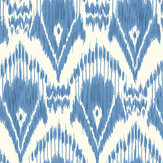 Zarabrand Wallpaper - Blue - by G P & J Baker. Click for more details and a description.