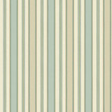 Melbourne Stripe Wallpaper - Aqua - by G P & J Baker. Click for more details and a description.