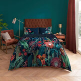 Tigerlily Duvet Set Duvet Cover - Midnight - by Graham & Brown. Click for more details and a description.
