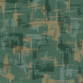 Eleanora Geo Wallpaper - Teal - by Albany. Click for more details and a description.
