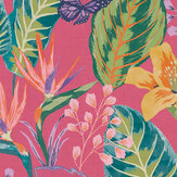  Eden Wallpaper - Hot Pink - by Envy. Click for more details and a description.