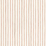 Papier peint Watercolour Stripe - Beige pastel / blanc - Albany