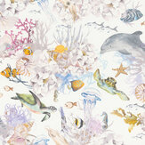 Papier peint Coral Reef - Multicolore - Albany. Cliquez pour en savoir plus et lire la description.