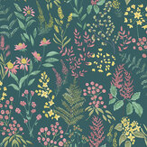 Calvert Meadows Wallpaper - Teal - by Albany. Click for more details and a description.