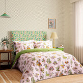 Woodland Floral Duvet Cover Set - Rose and Peridot - by Harlequin. Click for more details and a description.