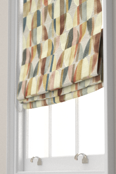 Delaunay Blind - Multi - by Clarke & Clarke. Click for more details and a description.