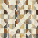 Delaunay Fabric - Natural - by Clarke & Clarke. Click for more details and a description.
