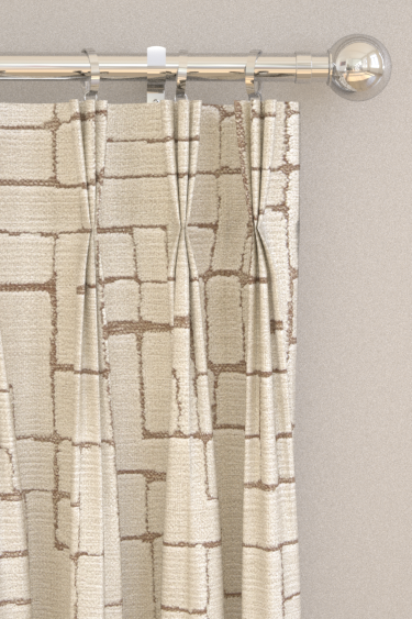 Kupka Curtains - Ivory - by Clarke & Clarke. Click for more details and a description.