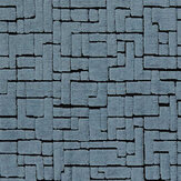 Kupka Fabric - Navy - by Clarke & Clarke. Click for more details and a description.
