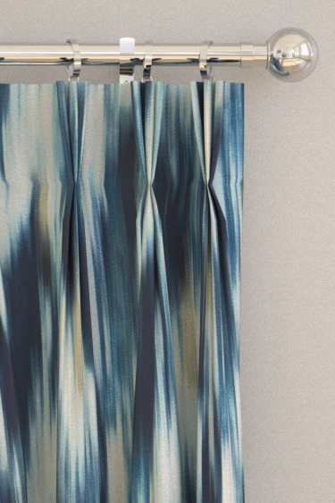 Melange Curtains - Denim - by Clarke & Clarke. Click for more details and a description.